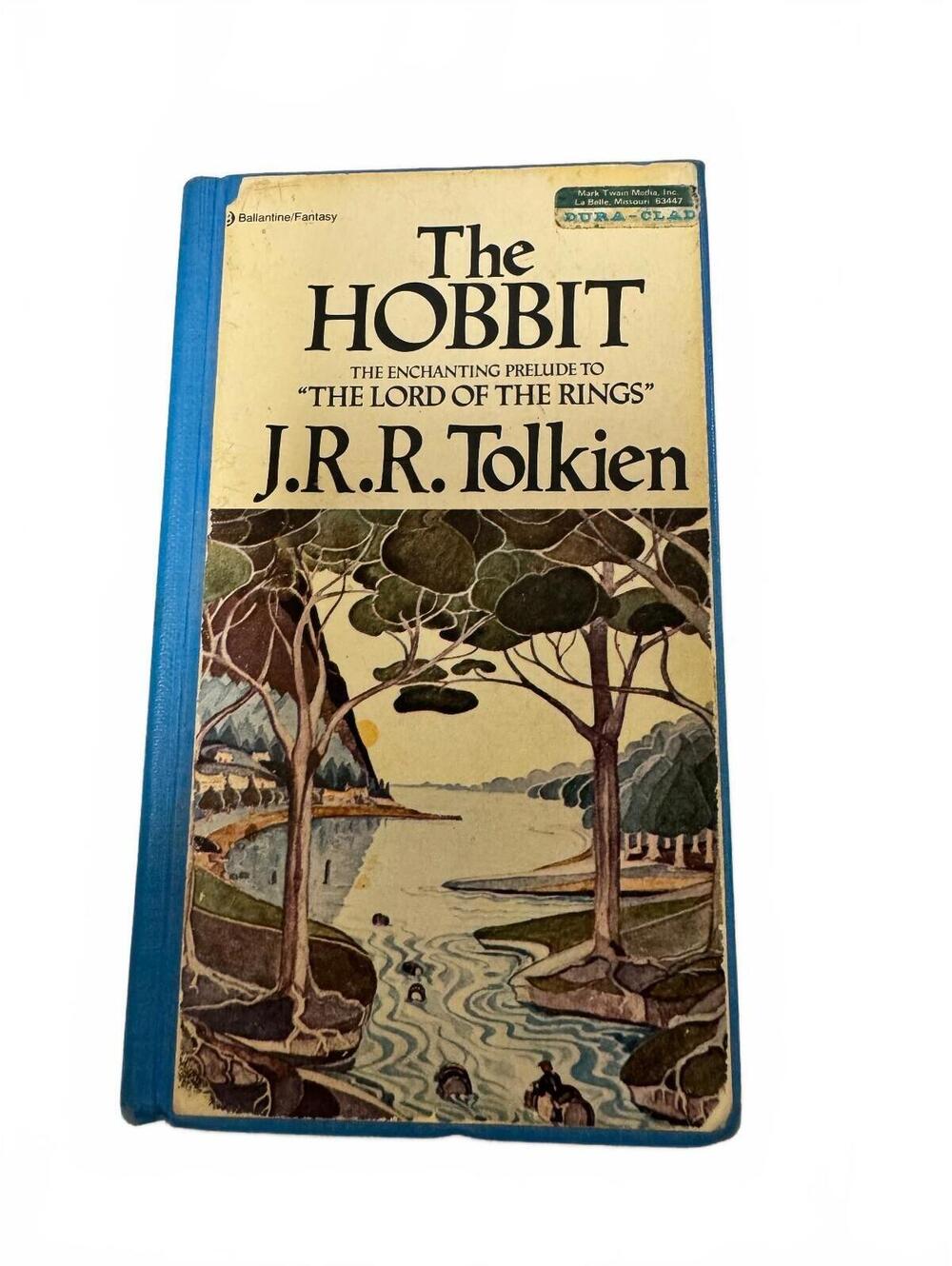 J.R.R. Tolkien The Hobbit Ballantine 1978 71st Printing Library Binding